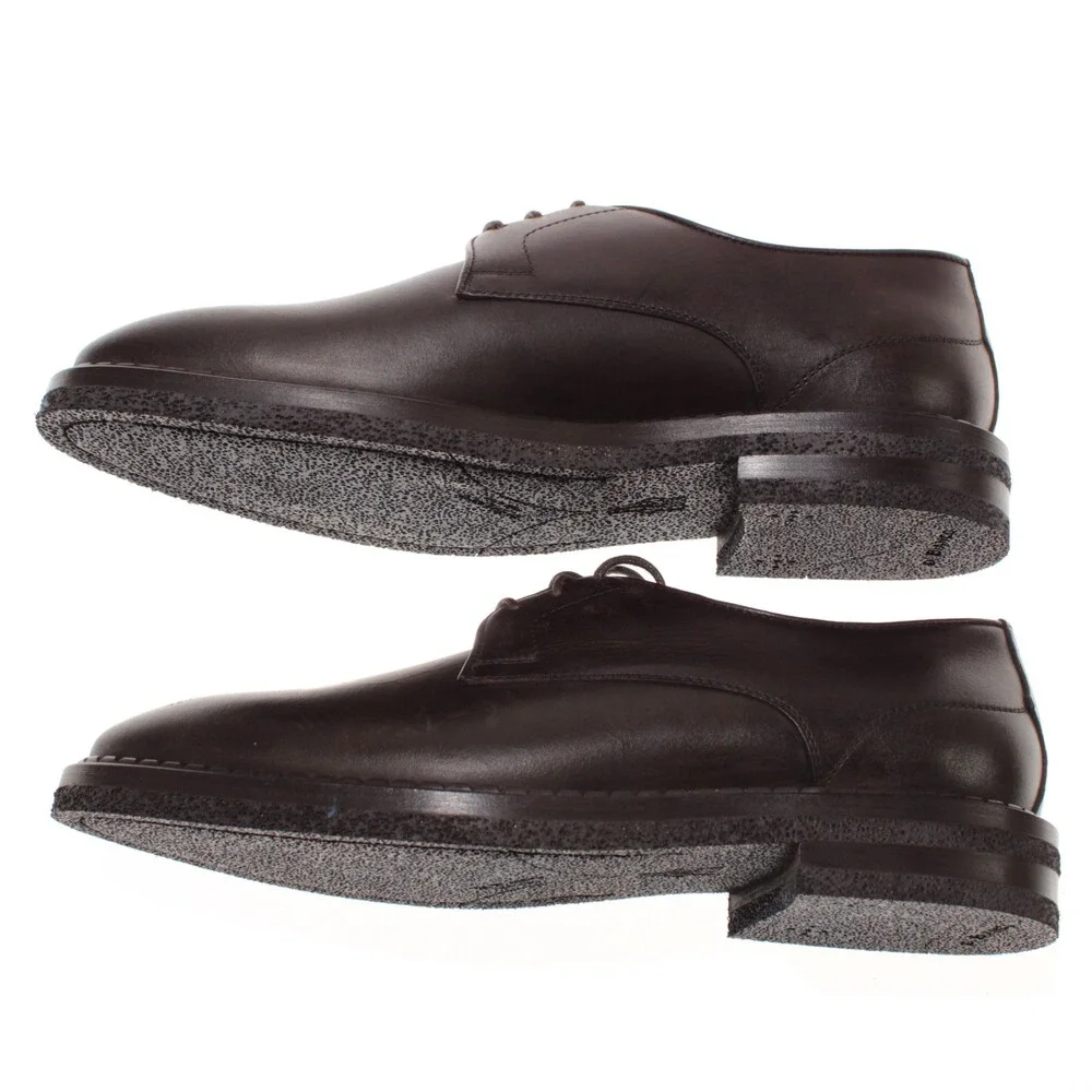 Di Bianco NWB Derby Dress Shoes Size 9 US in Dark Brown Leather Made in Italy